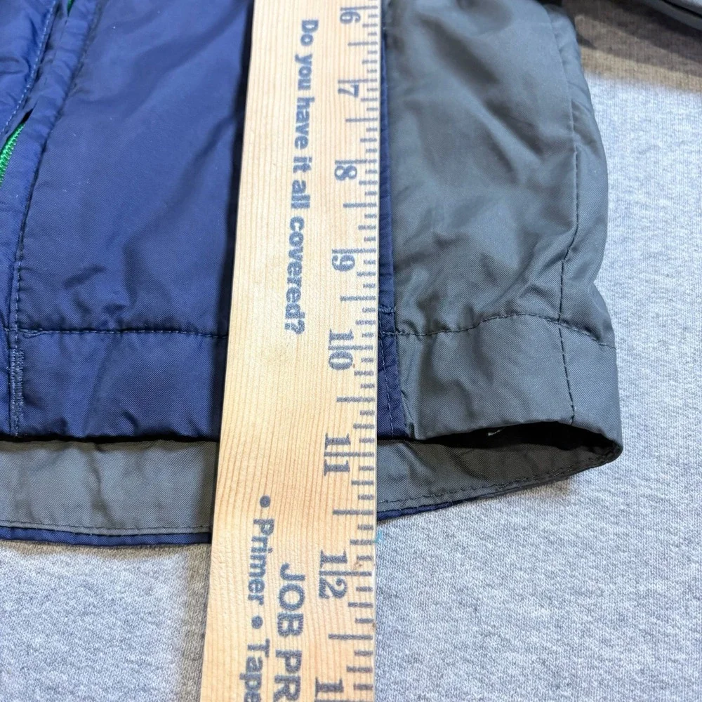 Columbia Sportswear Kids Blue Gray Hooded Rain Jacket 6 Months Outdoors Coat